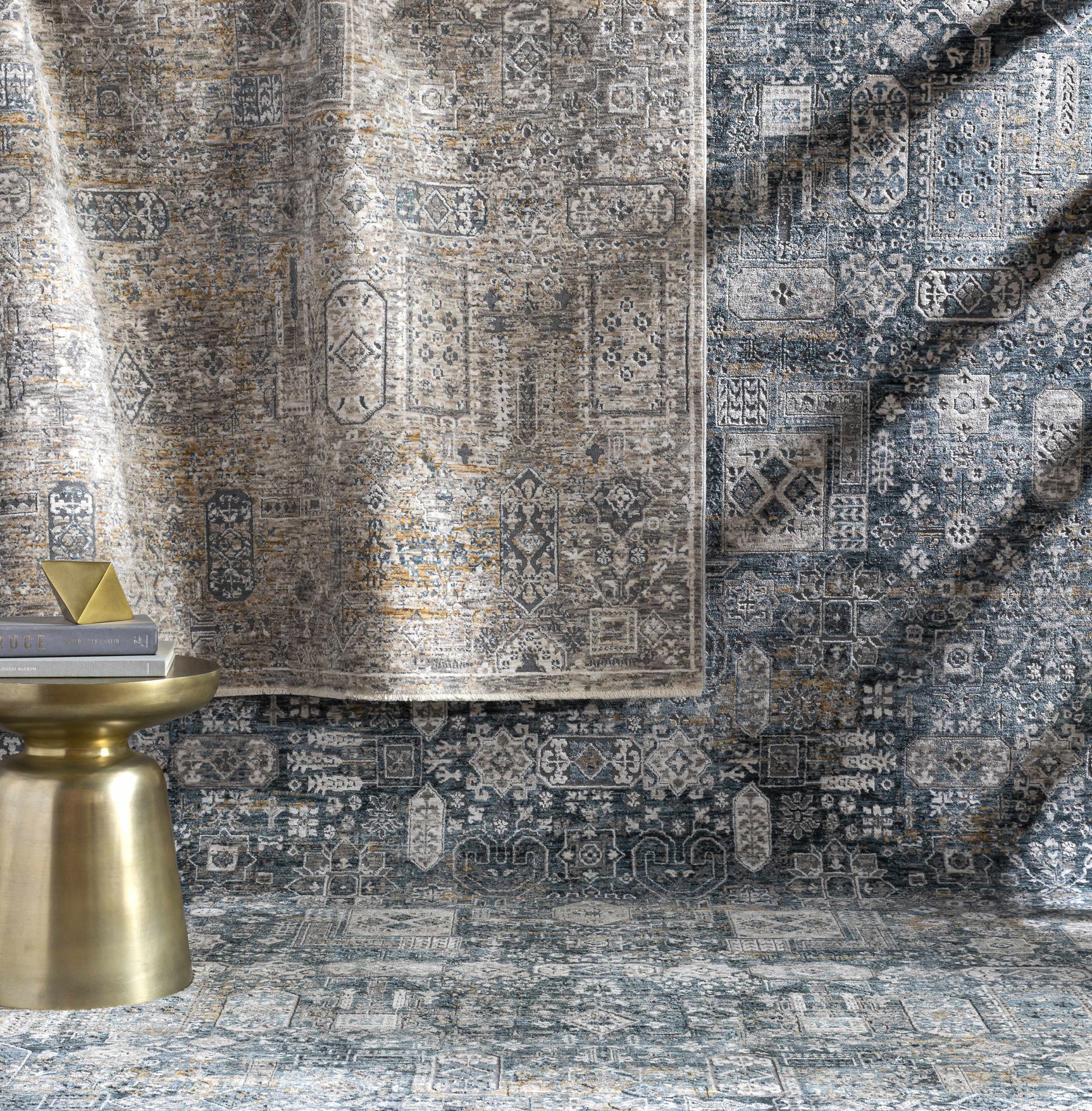 Heacham Luxe Fringe Rug - Clearance - Ornate Home