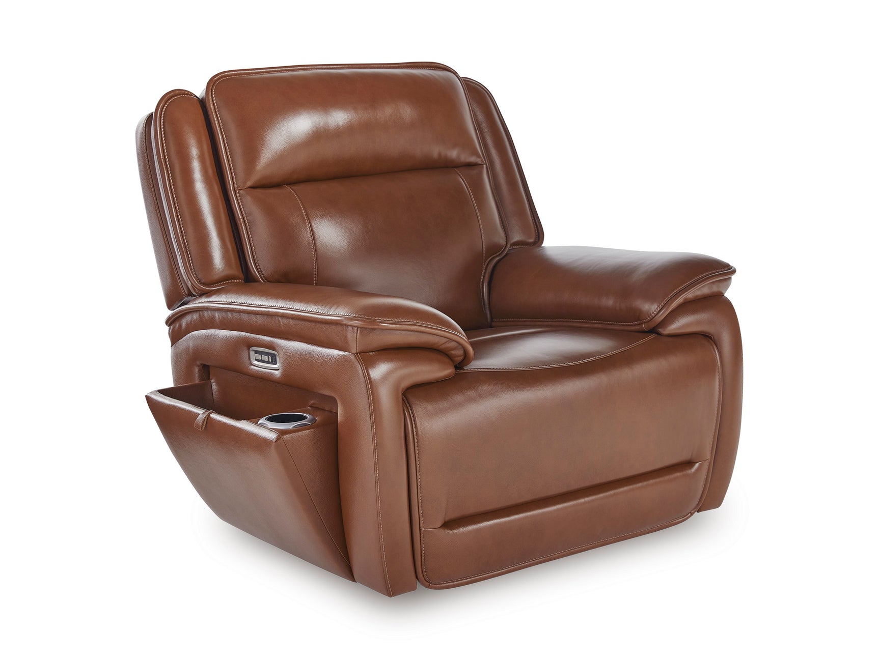 Healy Pier Chocolate Power Recliner - Ornate Home