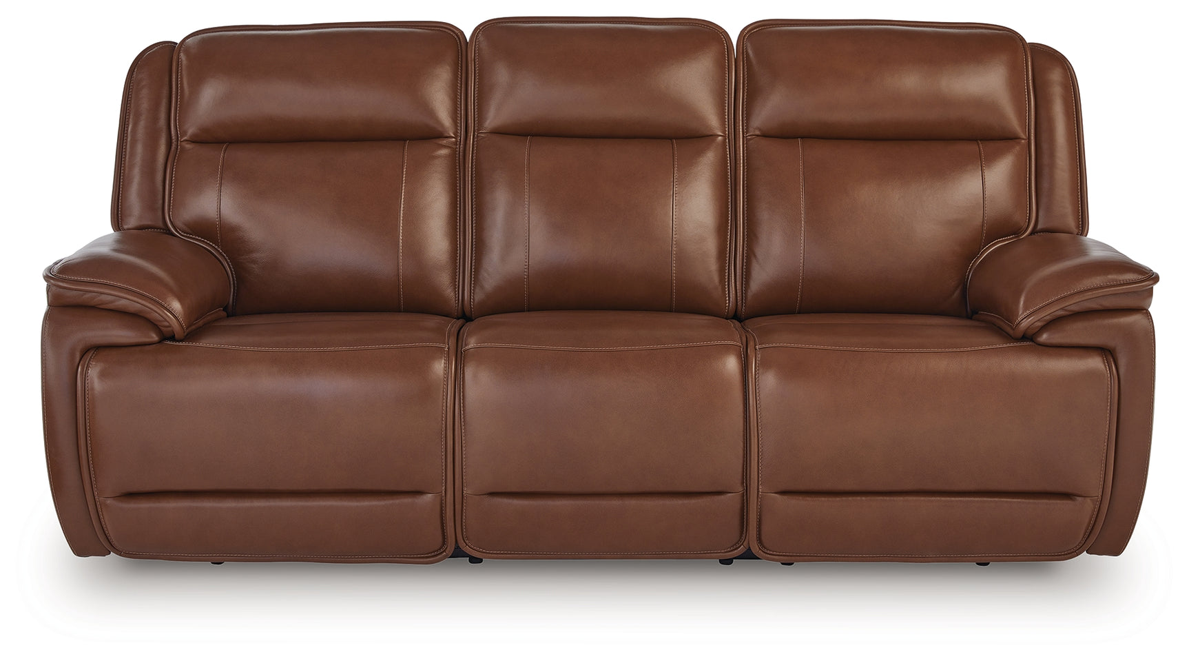 Healy Pier Chocolate Power Reclining Sofa and Loveseat - Ornate Home
