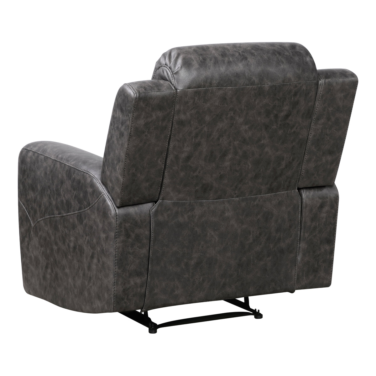 Hearth Gray Reclining Chair - Ornate Home