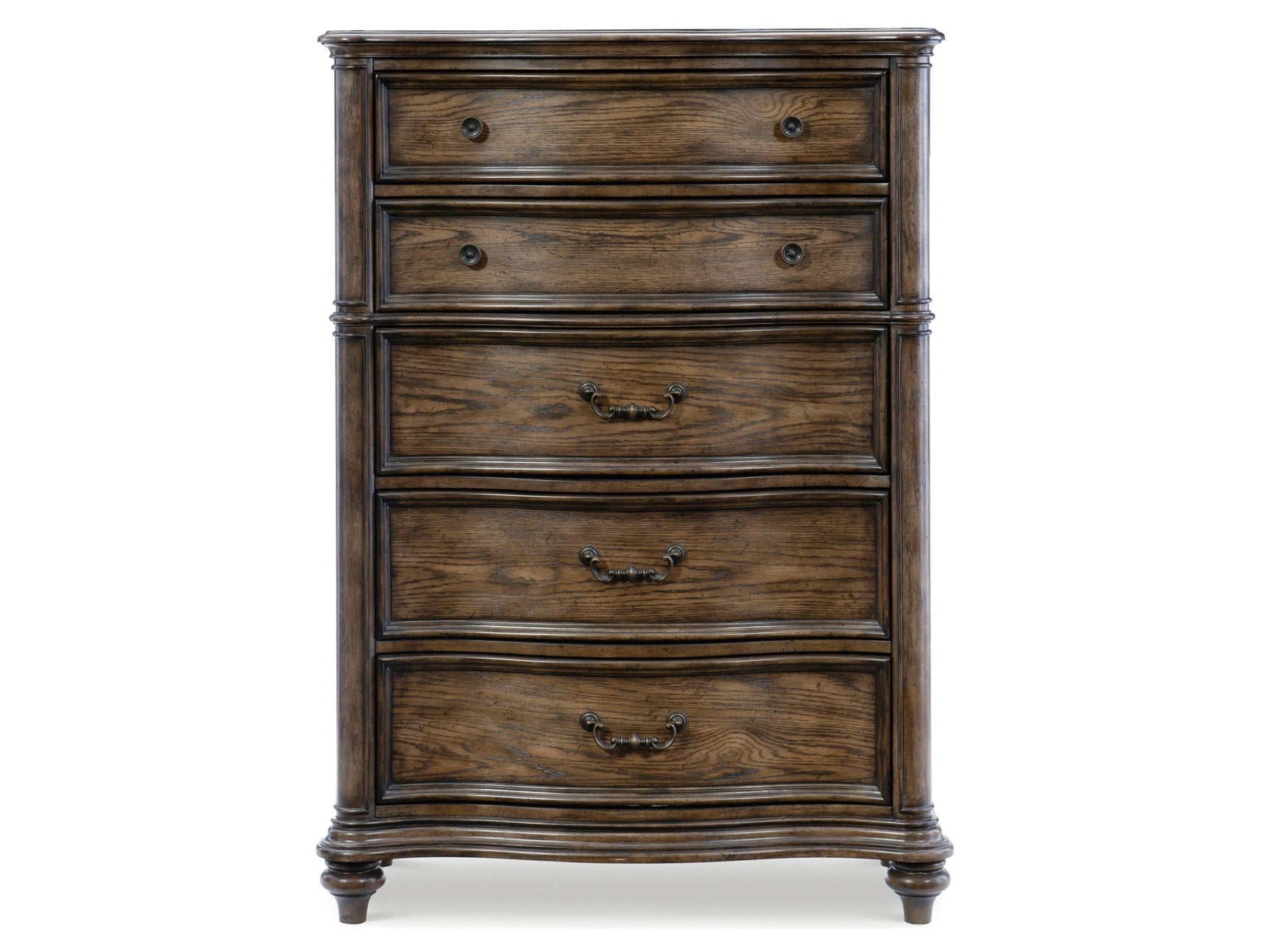 Heath Court Brown Oak Chest - Ornate Home