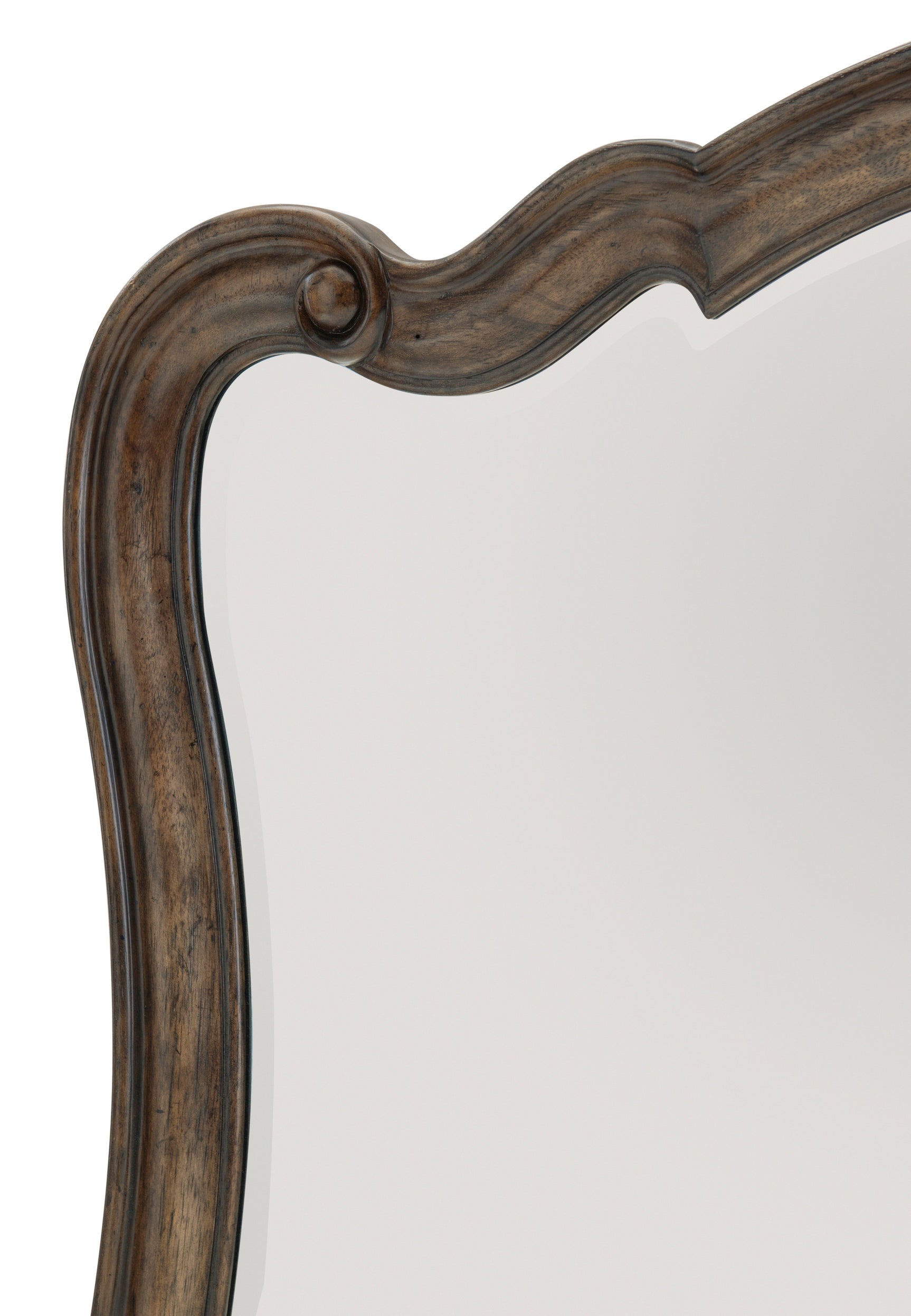 Heath Court Brown Oak Mirror - Ornate Home
