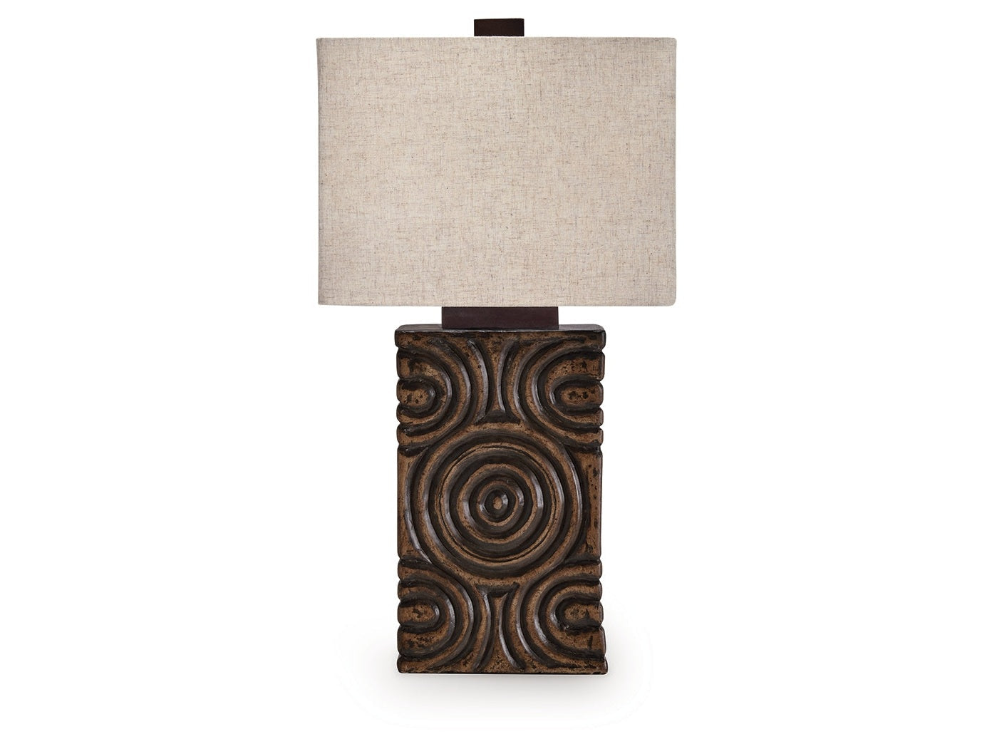 Heathbury Antique Brown Paper Table Lamp (1/CN) (Online Special Price) - Ornate Home