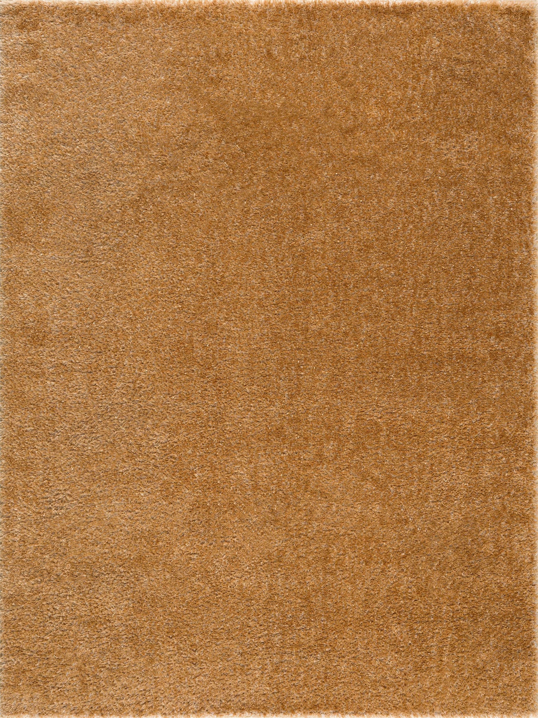Heavenly Solid Mustard Plush Rug - Clearance - Ornate Home
