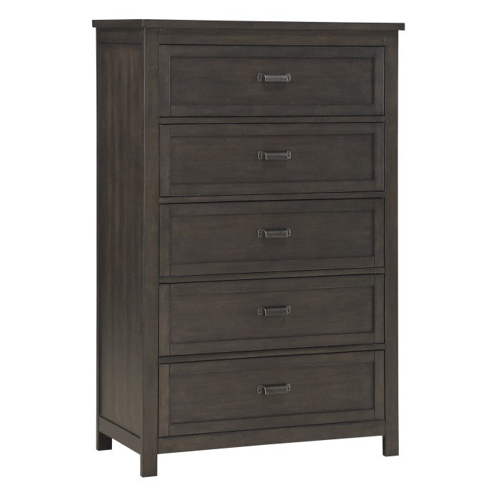 Hebron Dark Cherry Chest - Ornate Home
