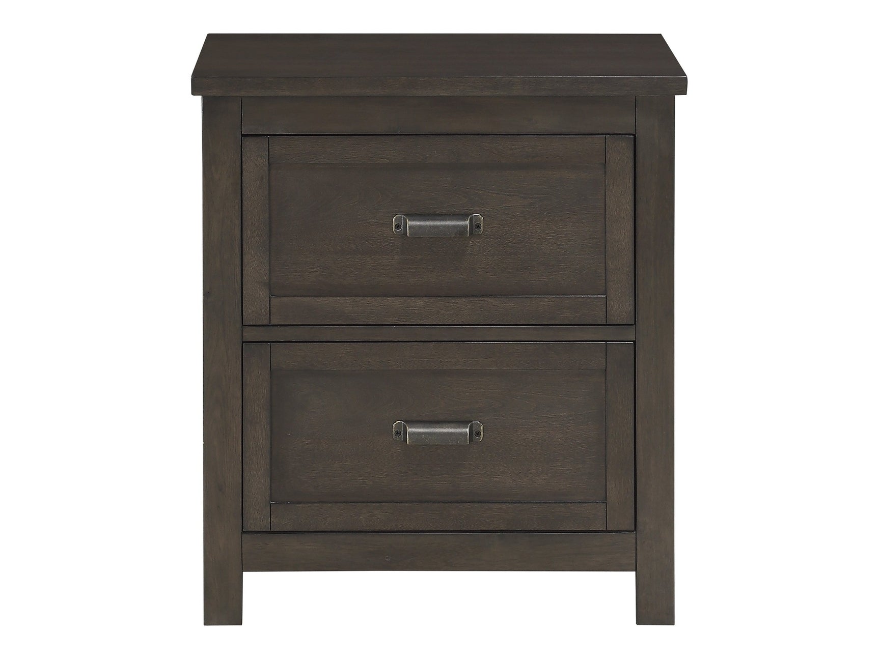 Hebron Dark Cherry Nightstand - Ornate Home