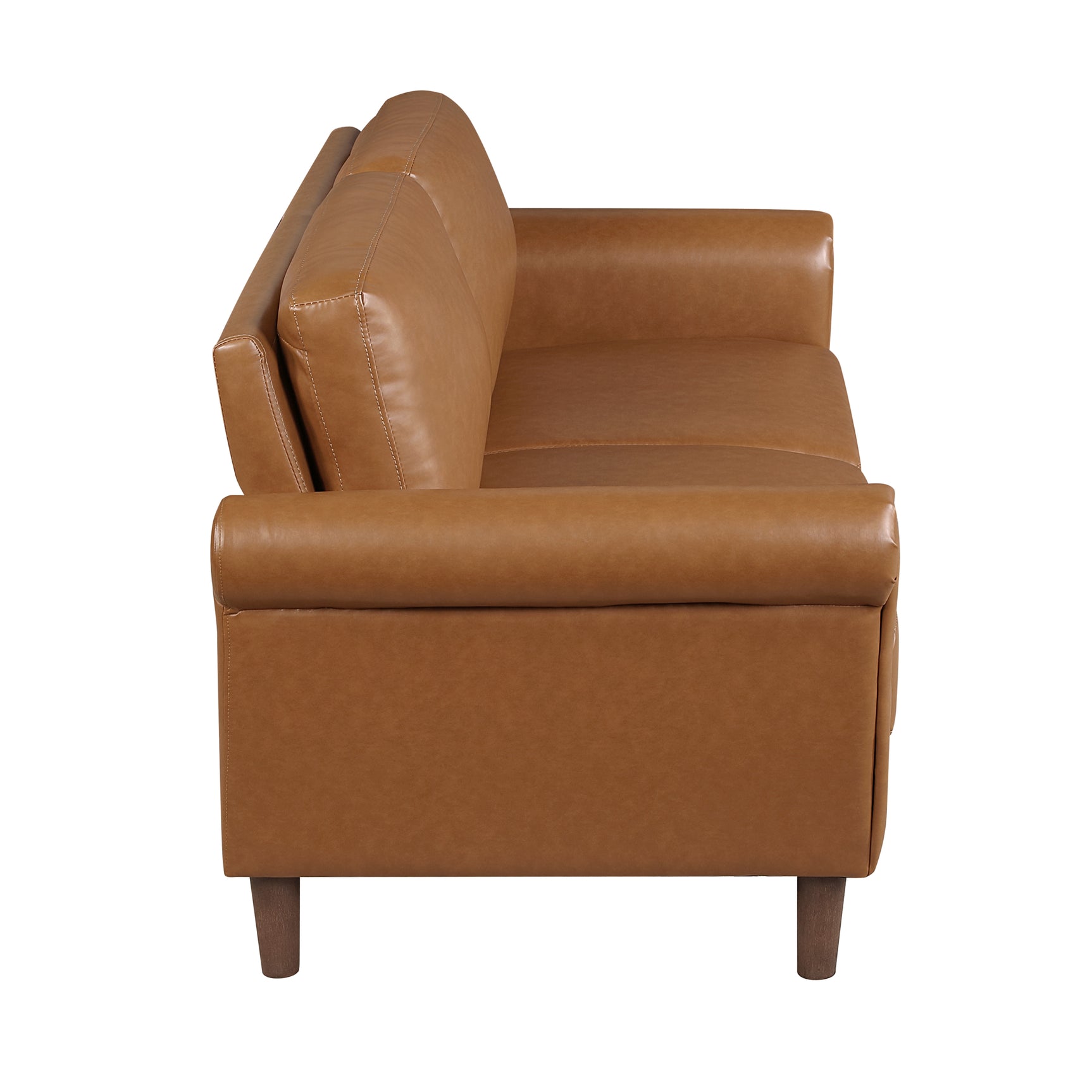 Hector Brown Loveseat - Ornate Home