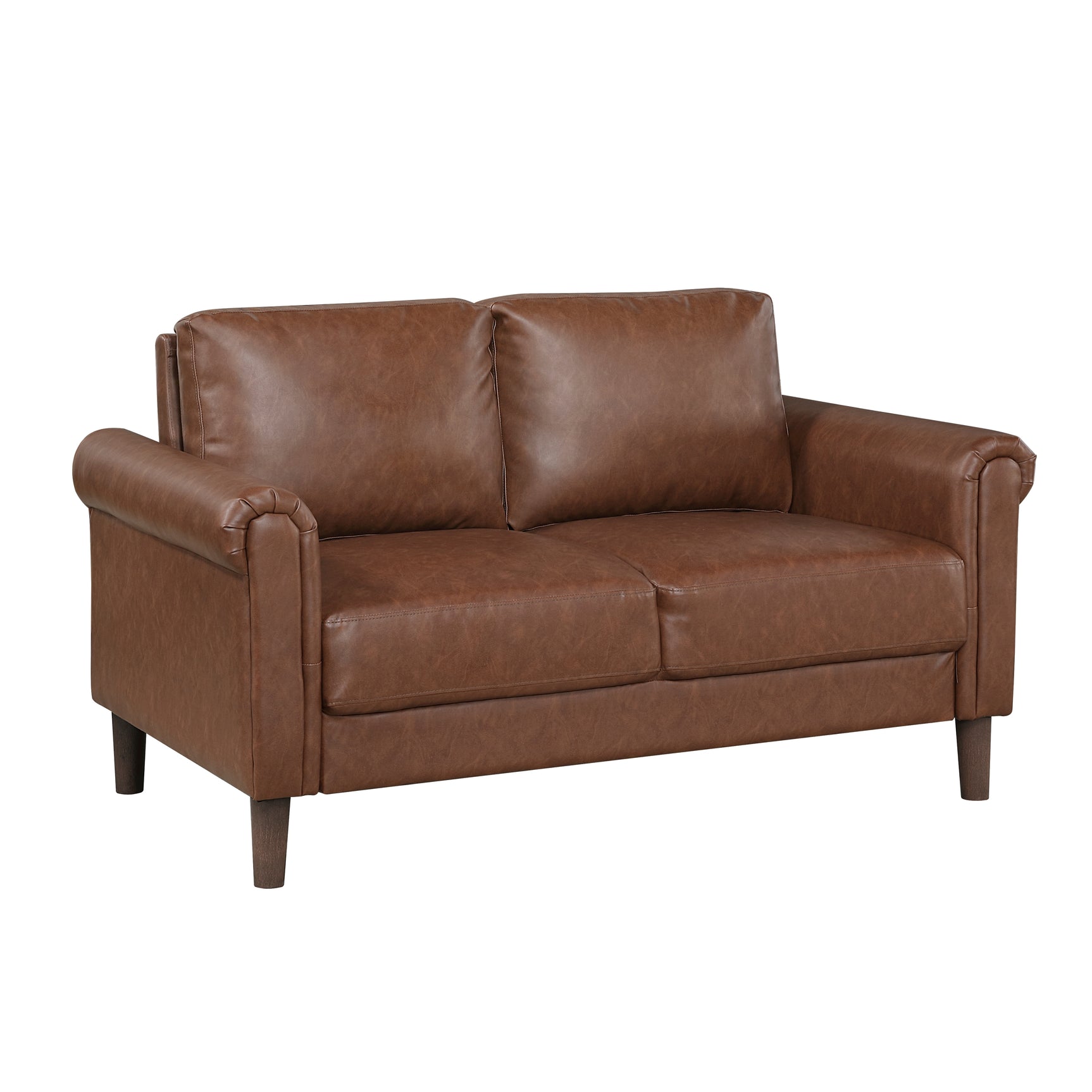 Hector Chocolate Loveseat - Ornate Home