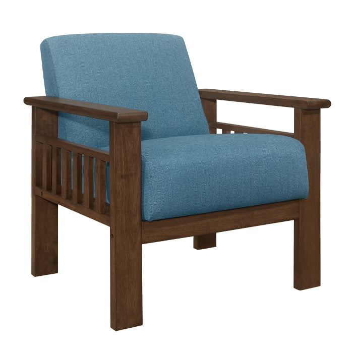 Helena Blue Accent Chair - Ornate Home