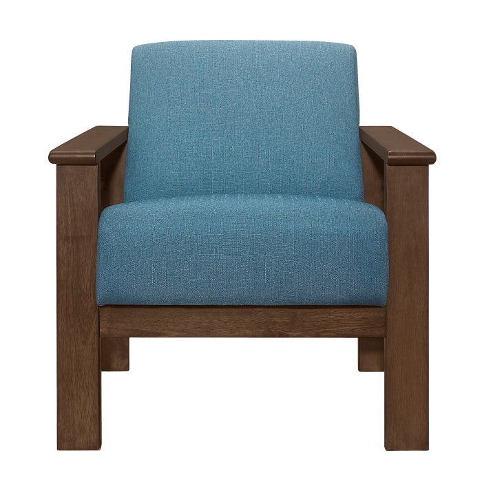 Helena Blue Accent Chair - Ornate Home
