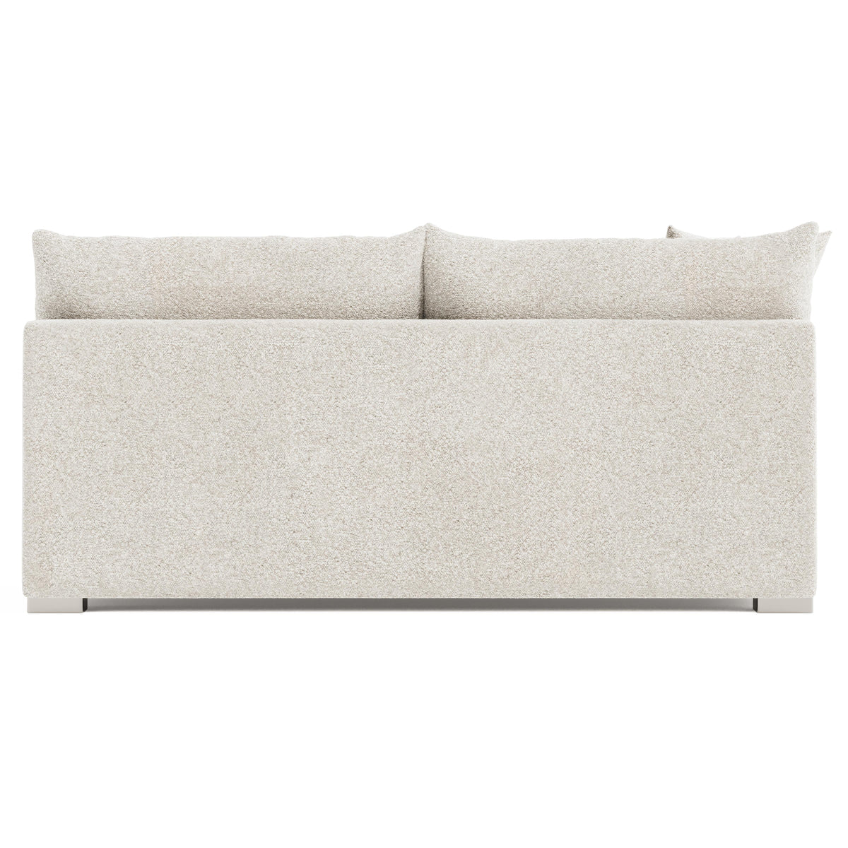 Helena Gold Armless Loveseat Metal Foot - Ornate Home