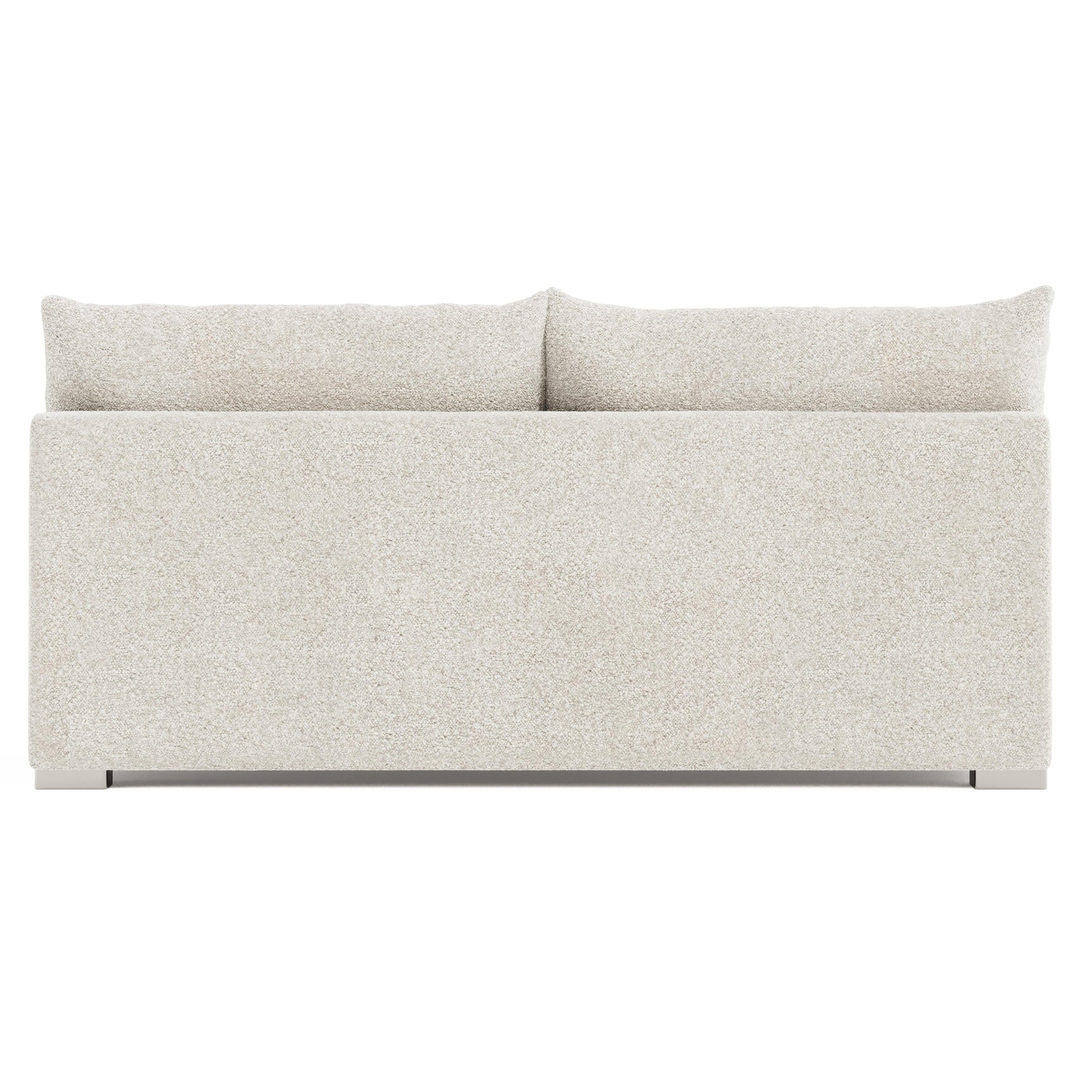 Helena Gold Armless Loveseat Metal Foot - Ornate Home