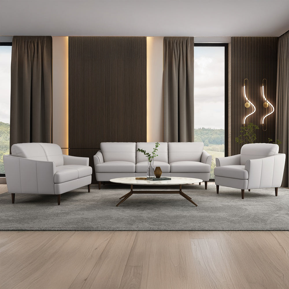 Helena Loveseat in Pearl Gray - Ornate Home