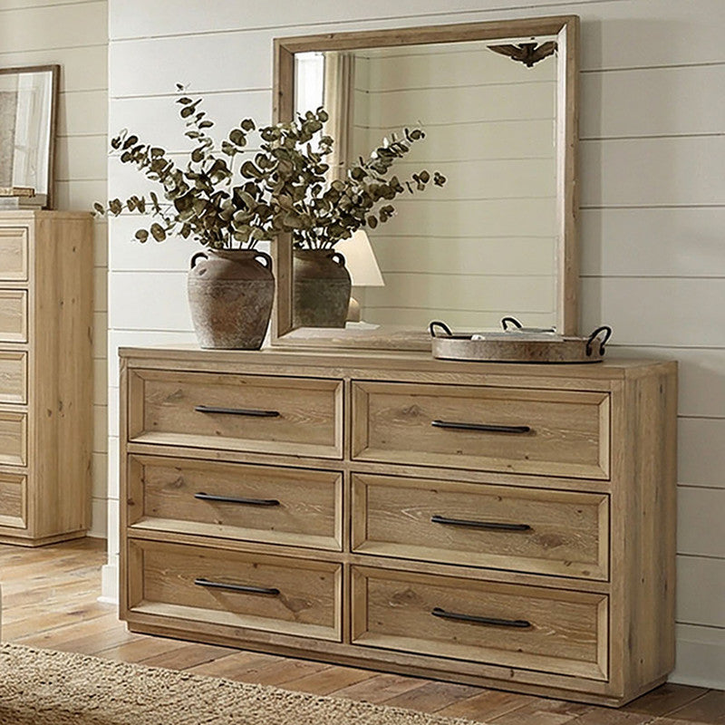 Helios Natural Mirror - Ornate Home