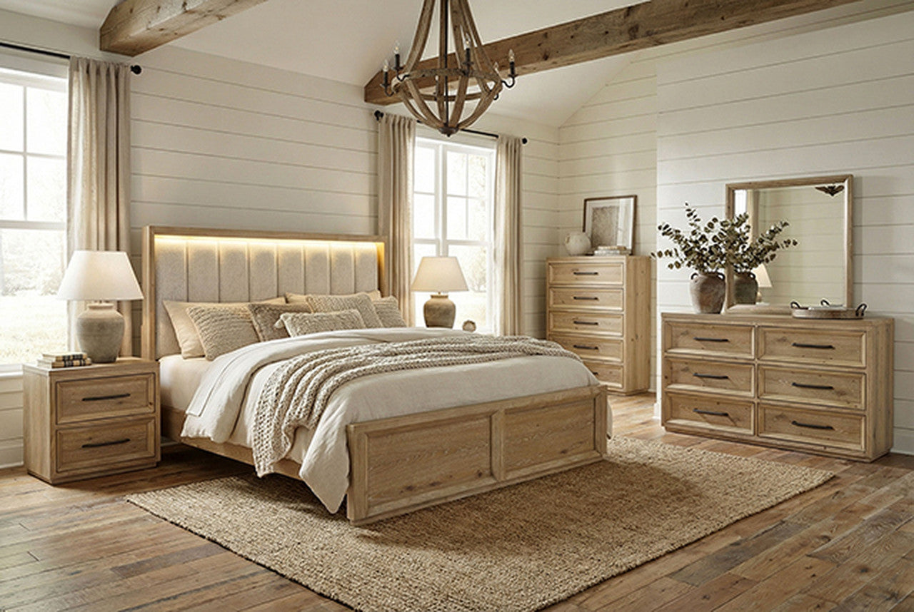 Helios Natural Dresser - Ornate Home