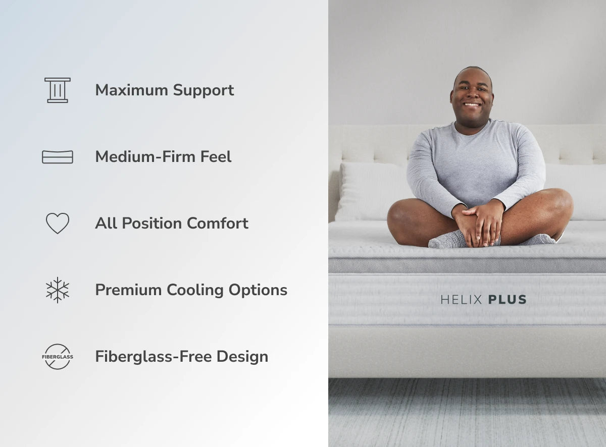 Helix Plus White Mattress