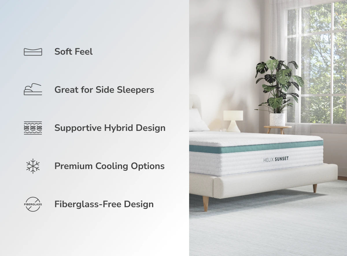 Helix Sunset White Mattress