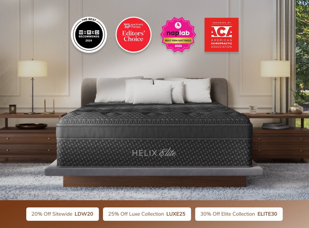 Helix Twilight Elite Black Mattress
