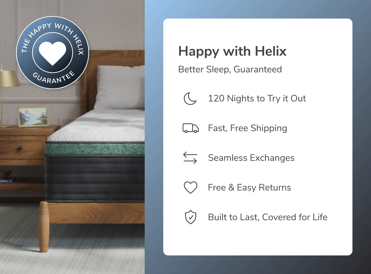 Helix Twilight Luxe White/Black Mattress