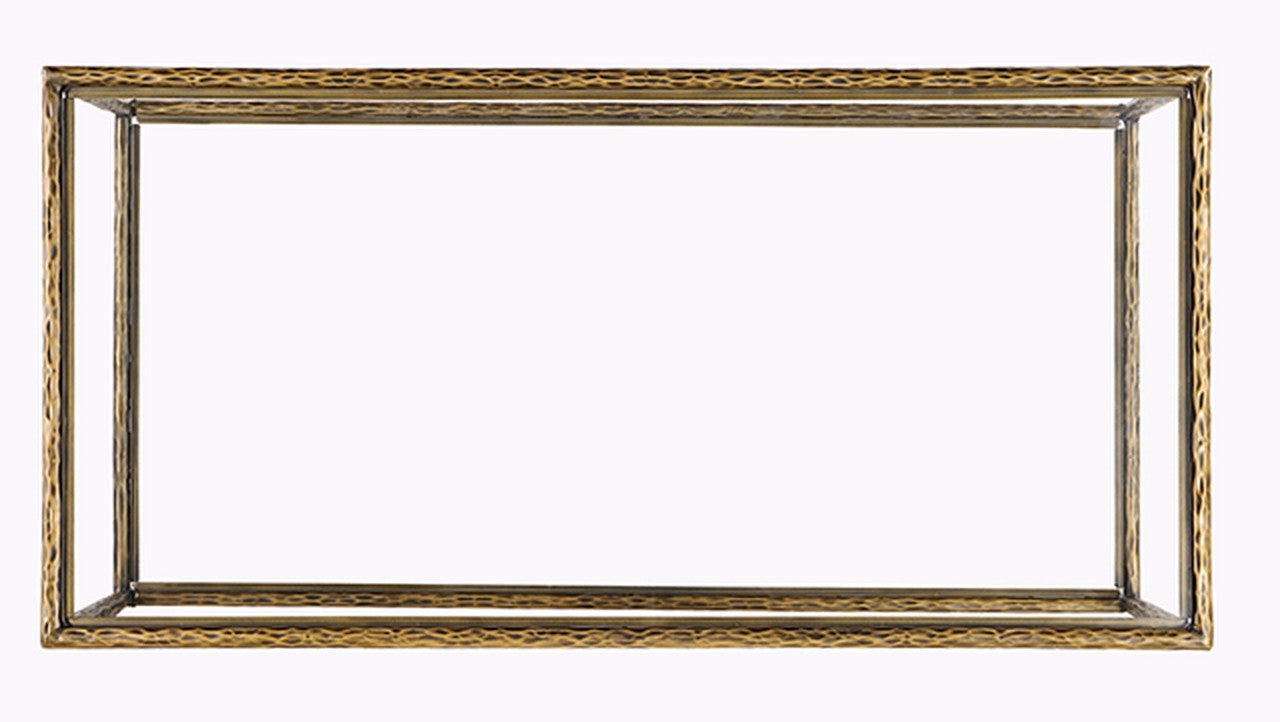 Helma Matte Gold Coffee Table - Ornate Home