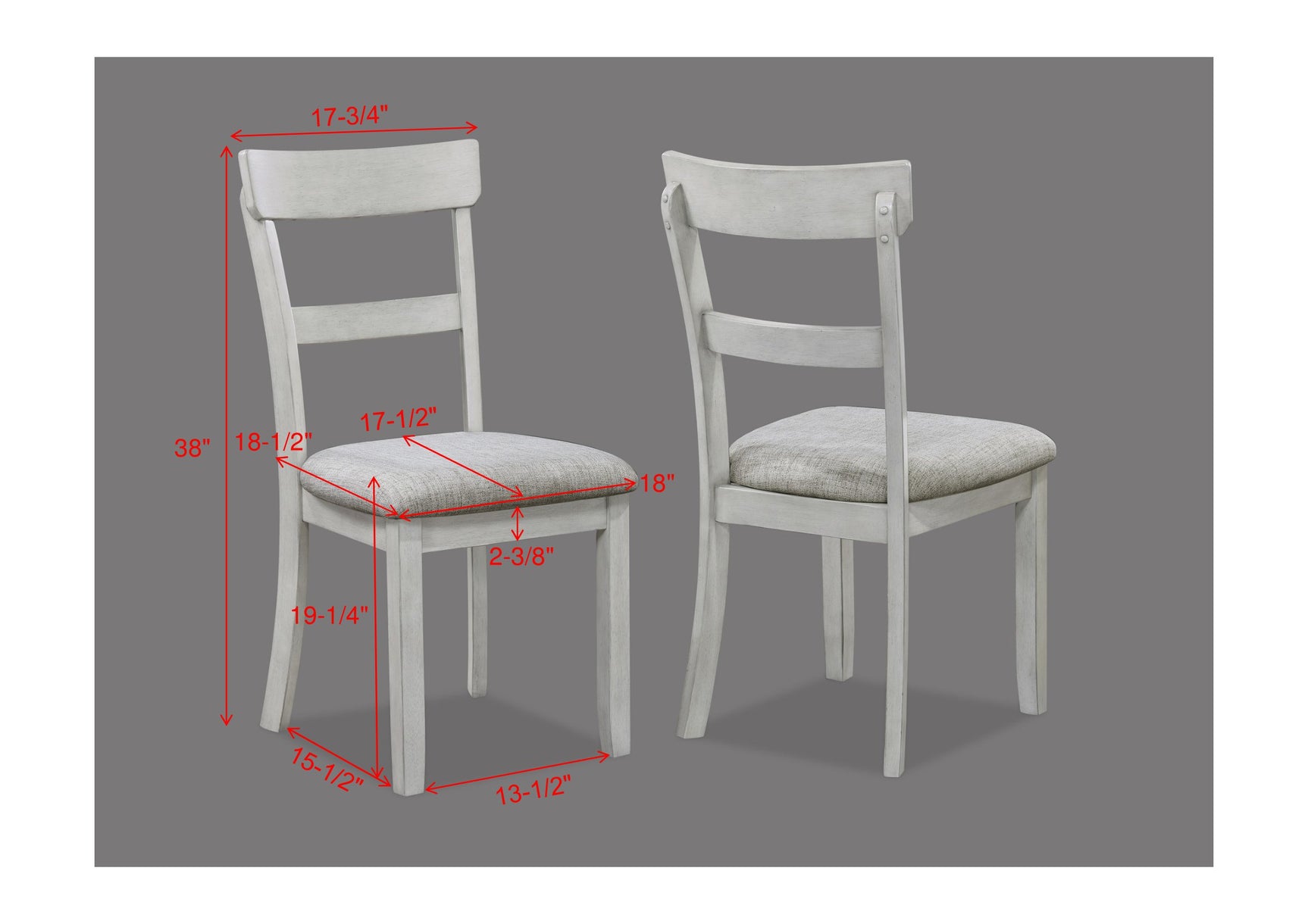 Henderson Driftwood 5-Piece Dining Set - Ornate Home