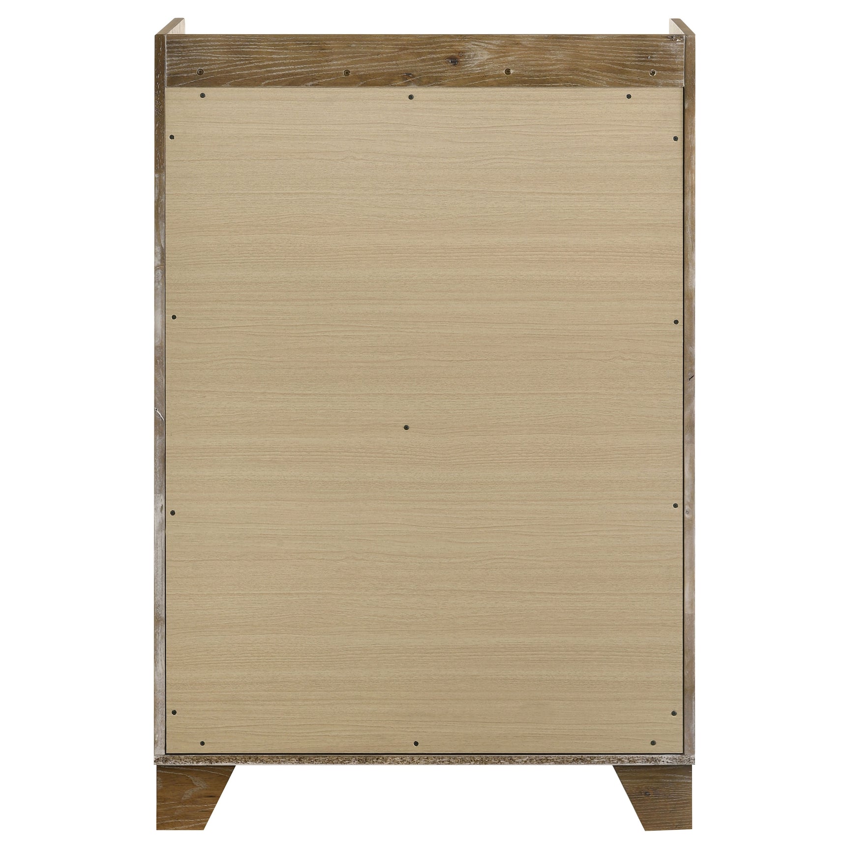 Henderson Medium Oak 5-drawer Bedroom Chest of Drawers - Ornate Home