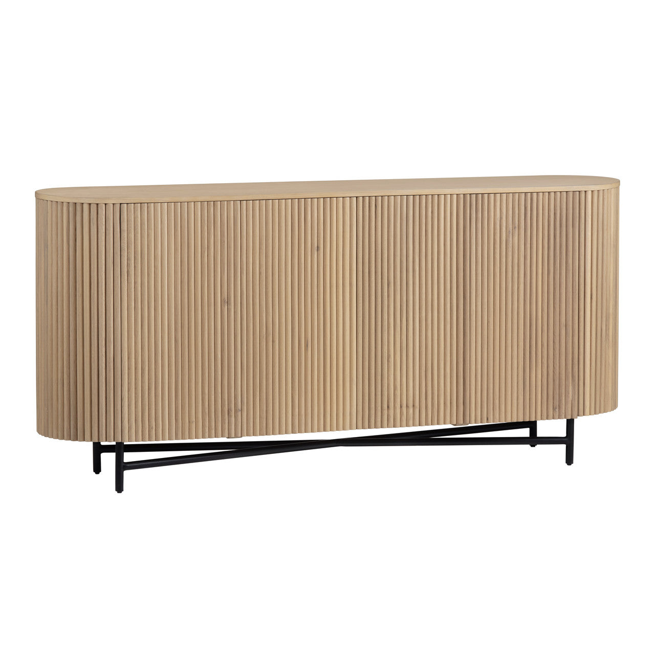 Henley Brown/Black Sideboard - Ornate Home