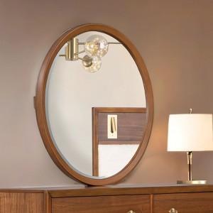 Hepburne Walnut Queen 5-Piece Bedroom Set w/2 NS - Ornate Home
