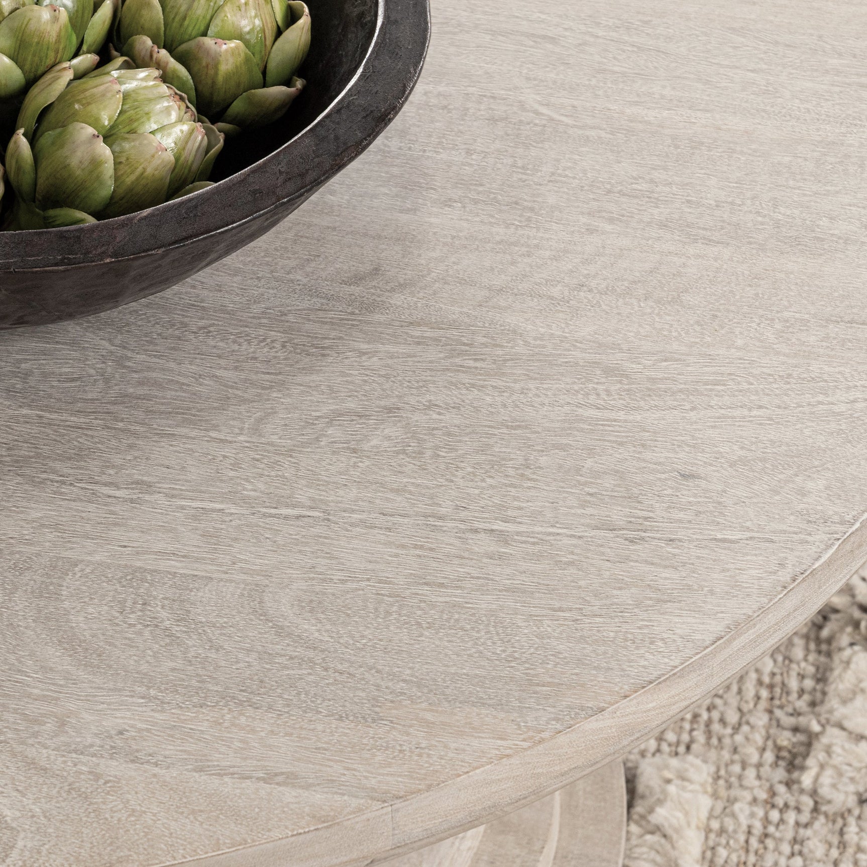 Hera Creamwood Coffee Table - Ornate Home
