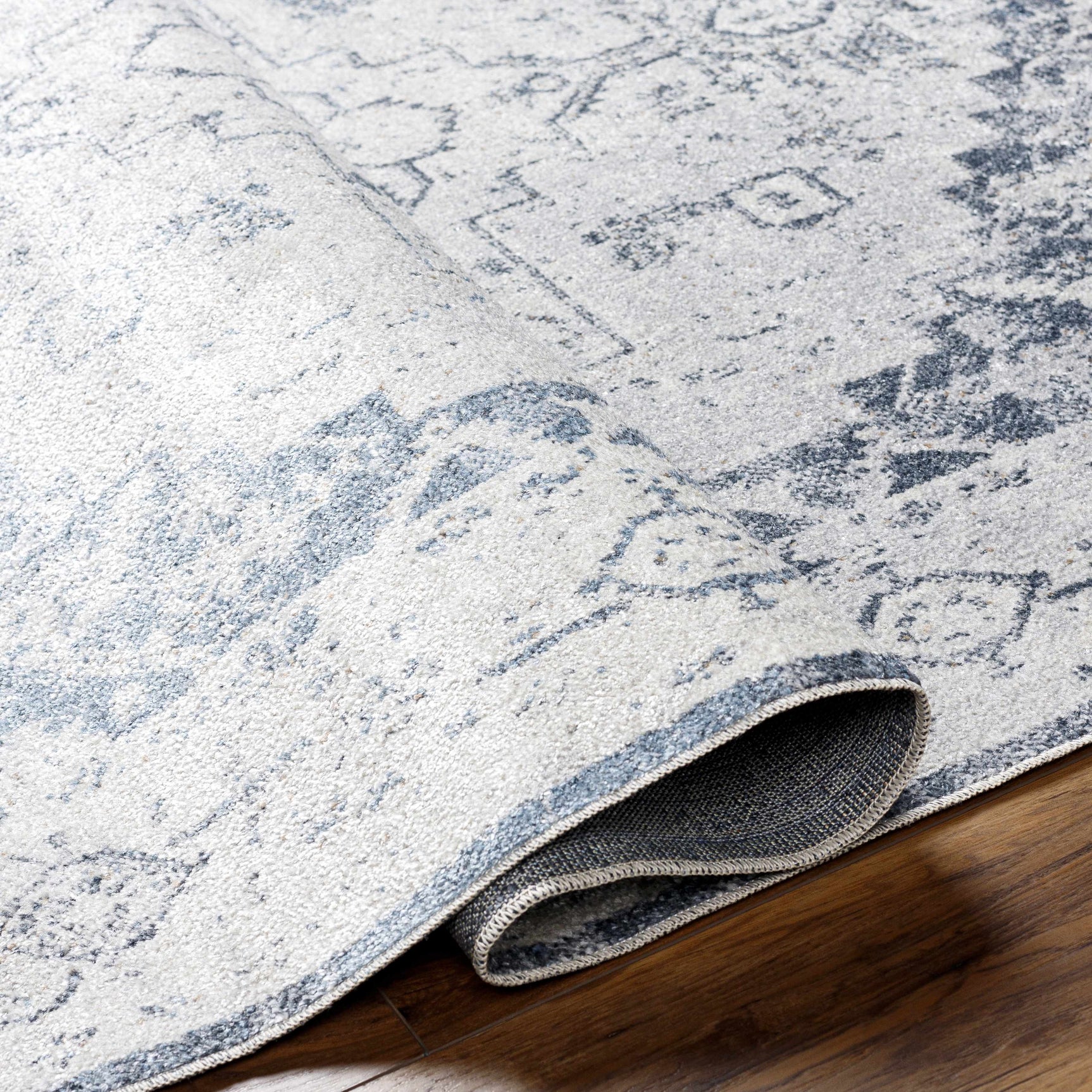 Hera Ivory Boutique Washable Rug - Clearance - Ornate Home