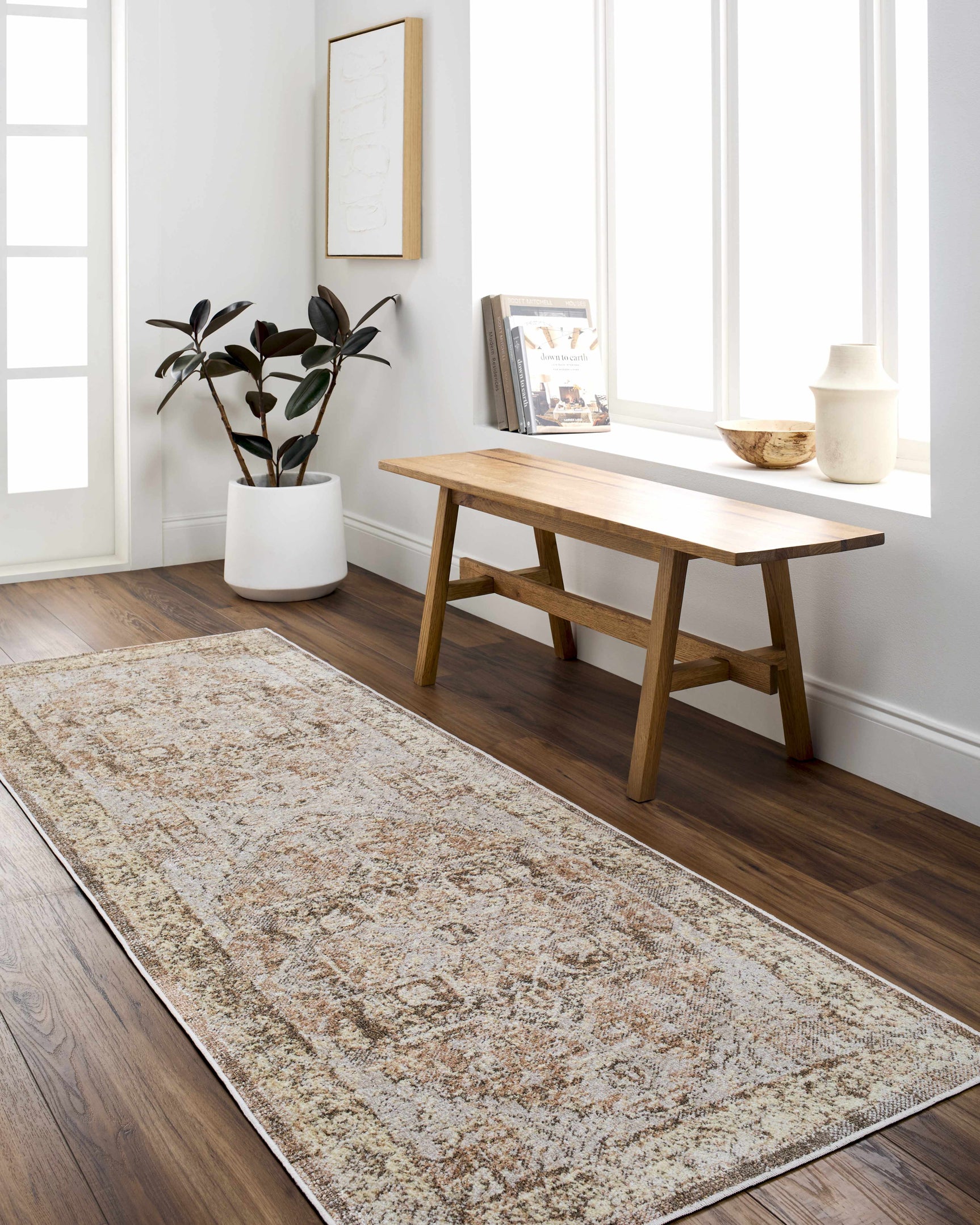 Hera Washable Area Rug - Ornate Home