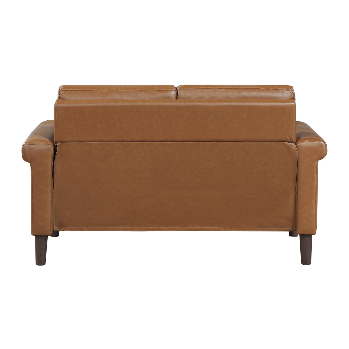 Heritage Brown Loveseat - Ornate Home