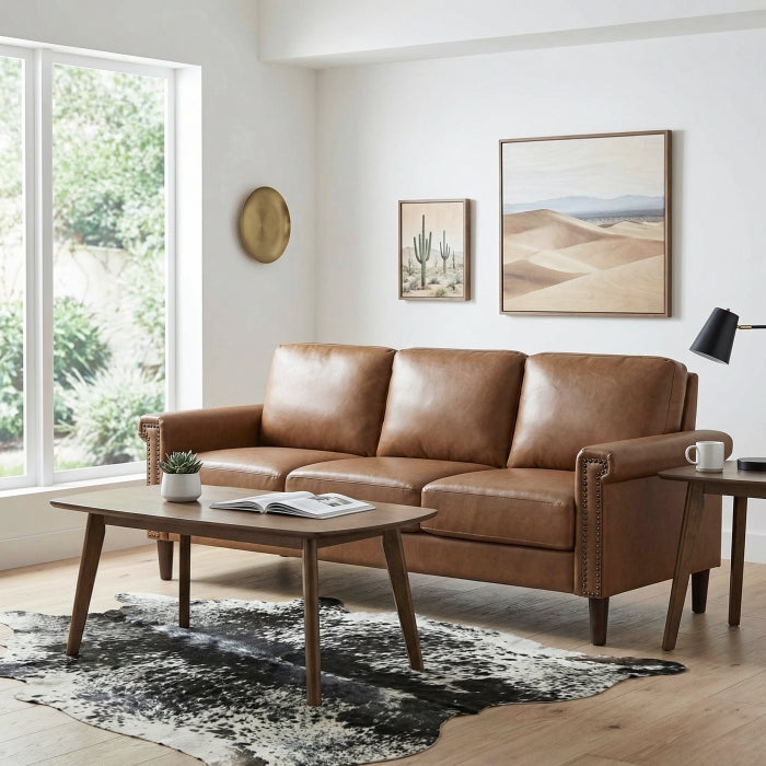 Heritage Brown Sofa - Ornate Home