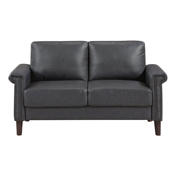 Heritage White Loveseat