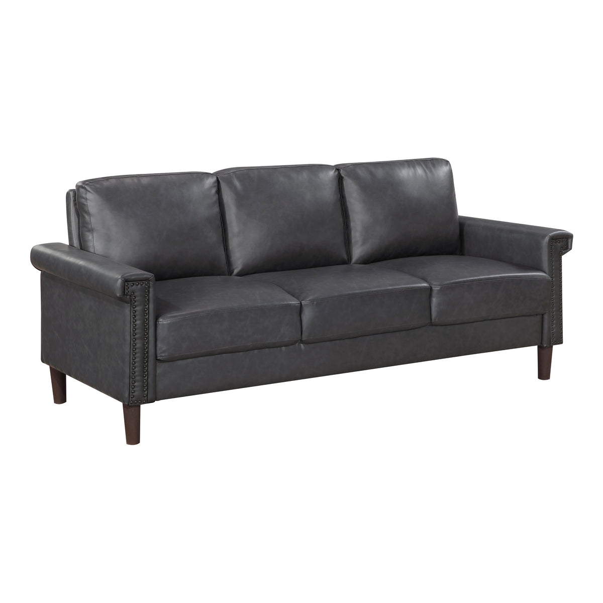 Heritage Gray Sofa - Ornate Home