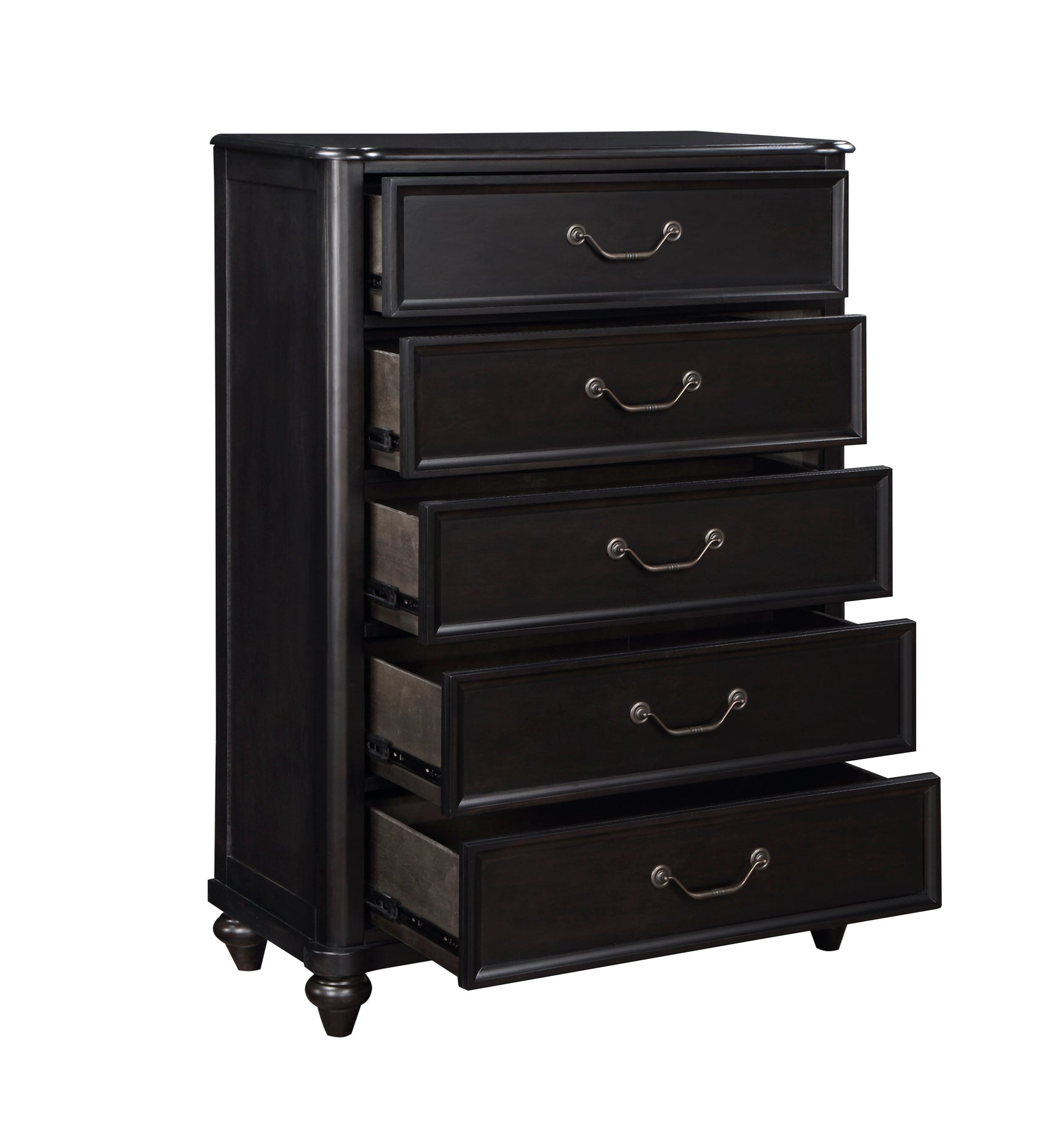 Herman Charcoal Brown Chest - Ornate Home