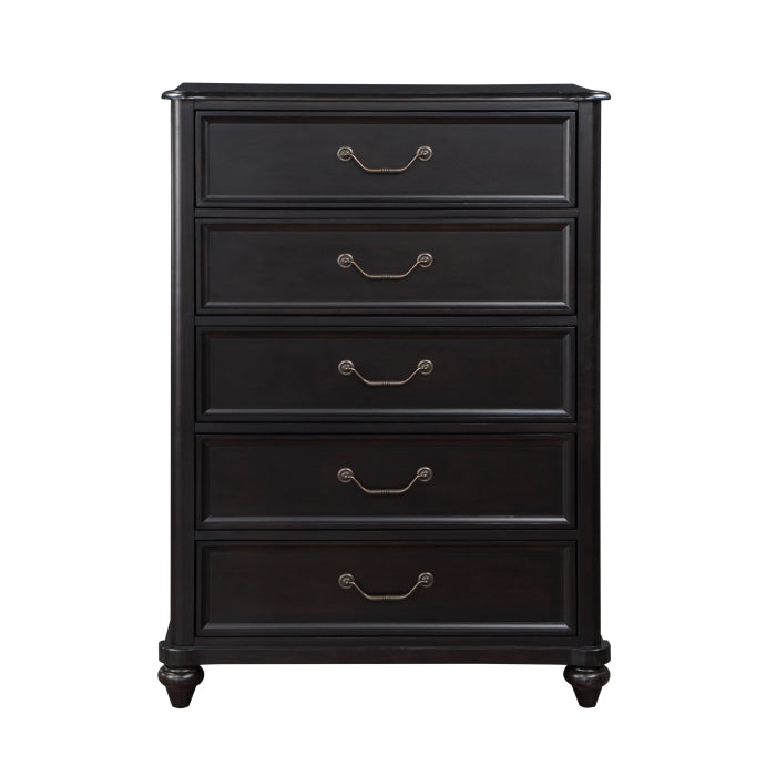 Herman Charcoal Brown Chest - Ornate Home