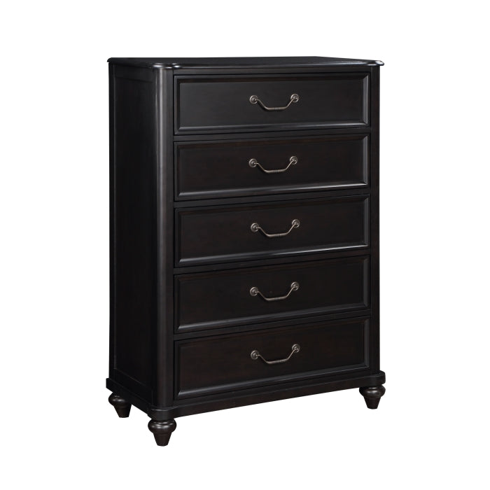 Herman Charcoal Brown Chest - Ornate Home