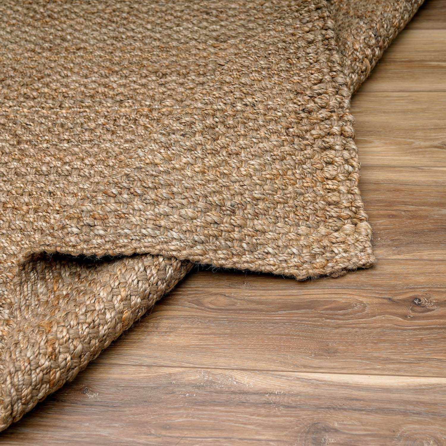 Herndon Braided Jute Rug - Ornate Home