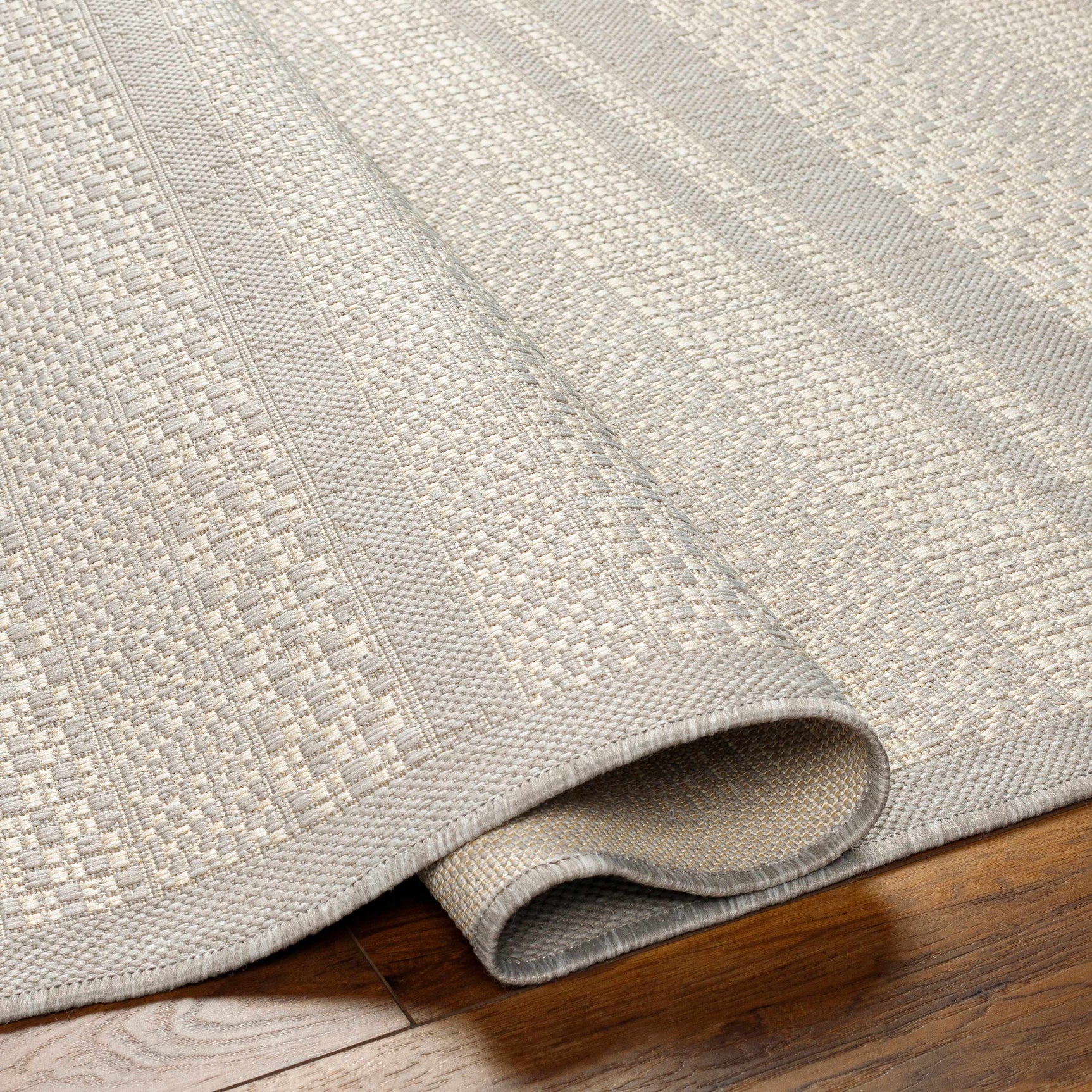 Hessa Cream Outdoor Area Rug - Clearance - Ornate Home