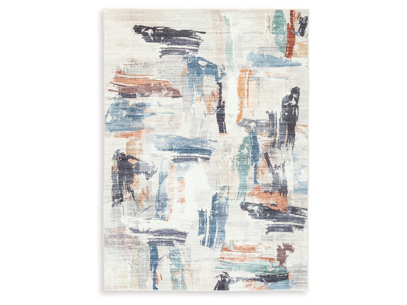 Hessland Multi 8' x 10' Washable Rug - Ornate Home