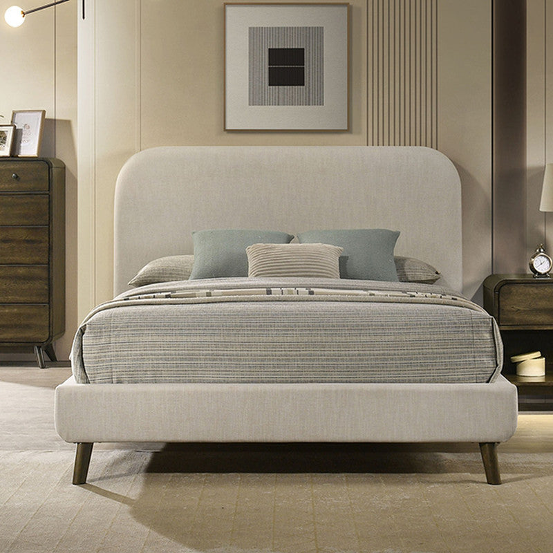 Heswall Rustic Oak Queen Bed - Ornate Home