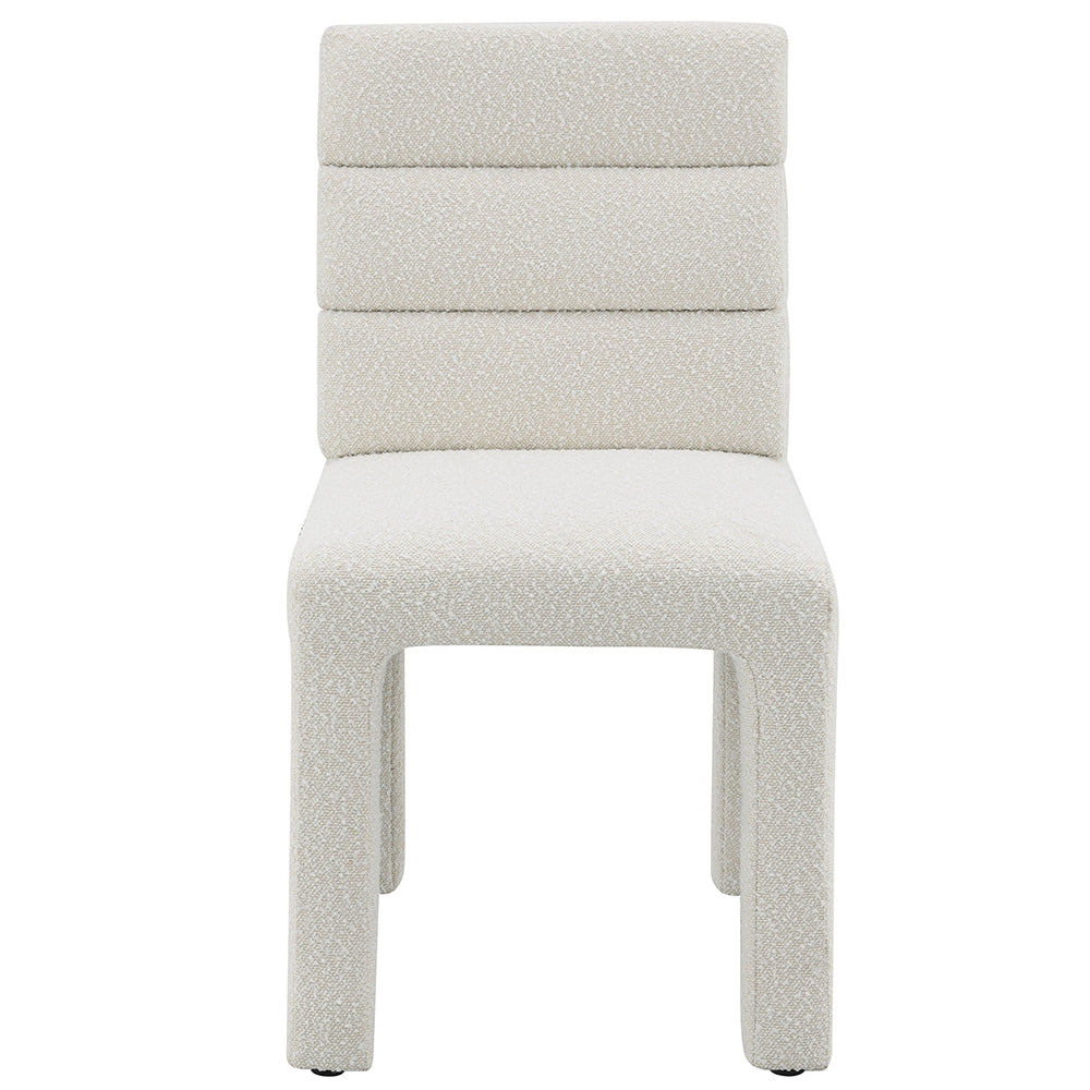 Hettie Beige Boucle Side Chair (Set of 2) - Ornate Home