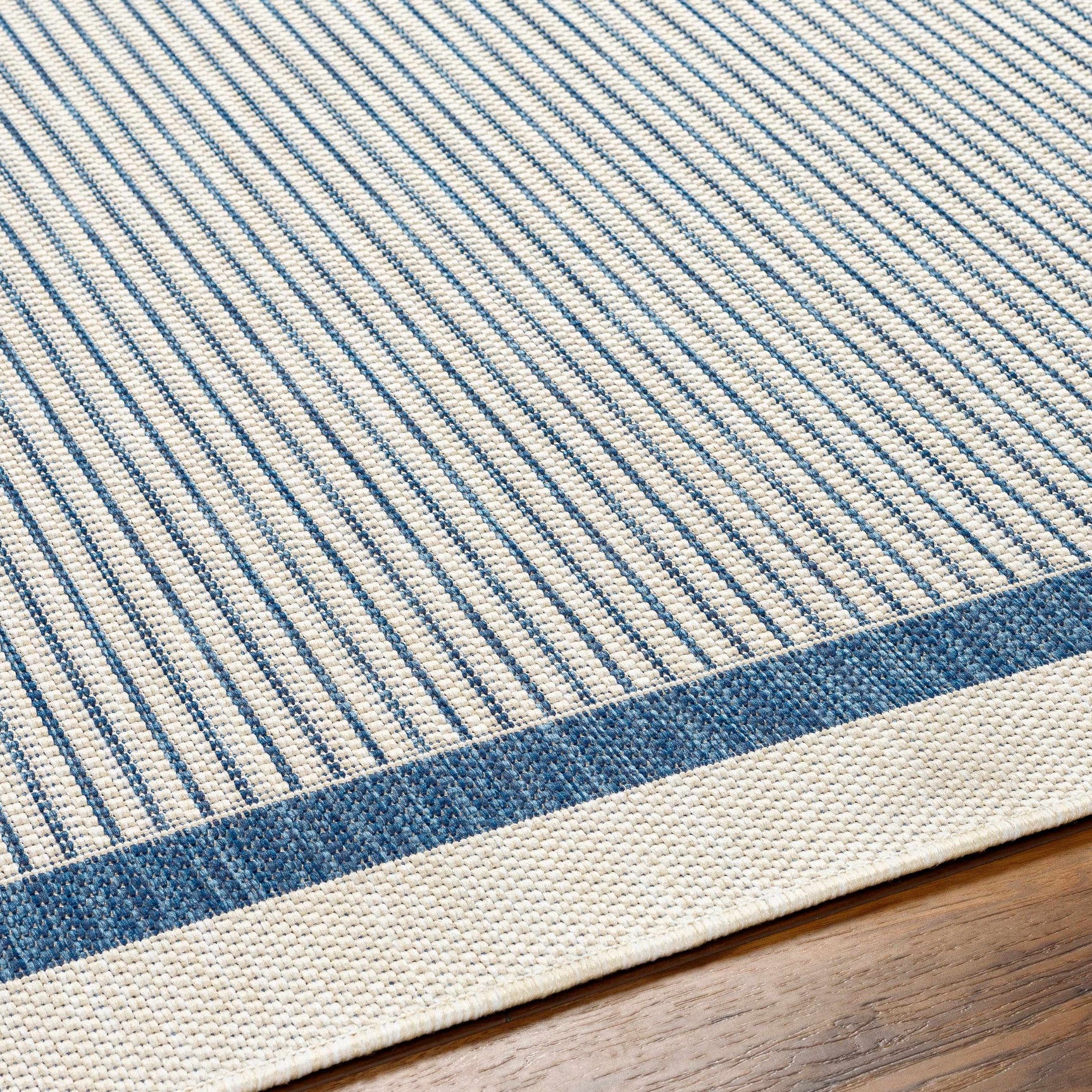 Hevel Blue Outdoor Area Rug - Clearance - Ornate Home
