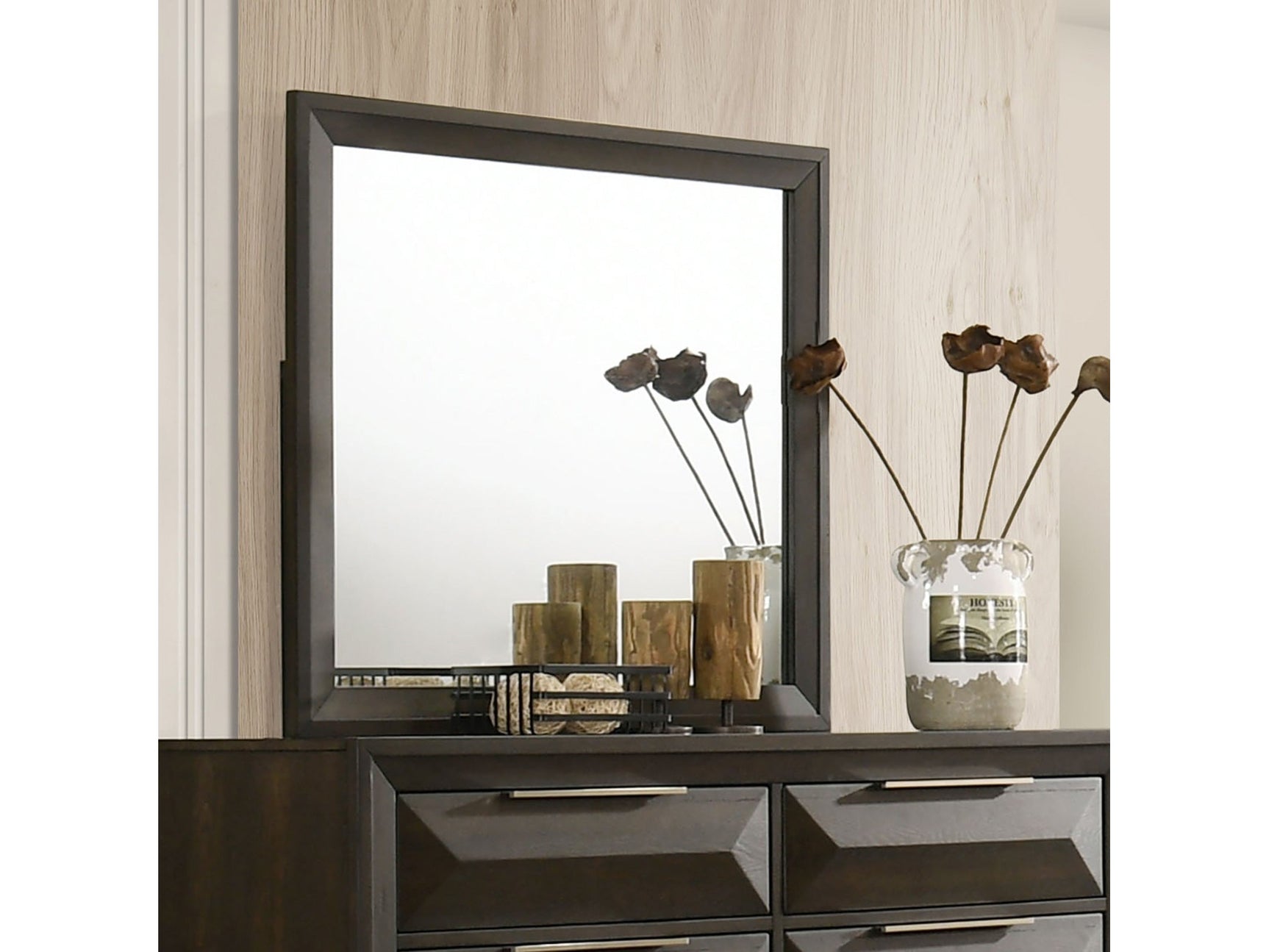 Hexham Espresso Mirror - Ornate Home