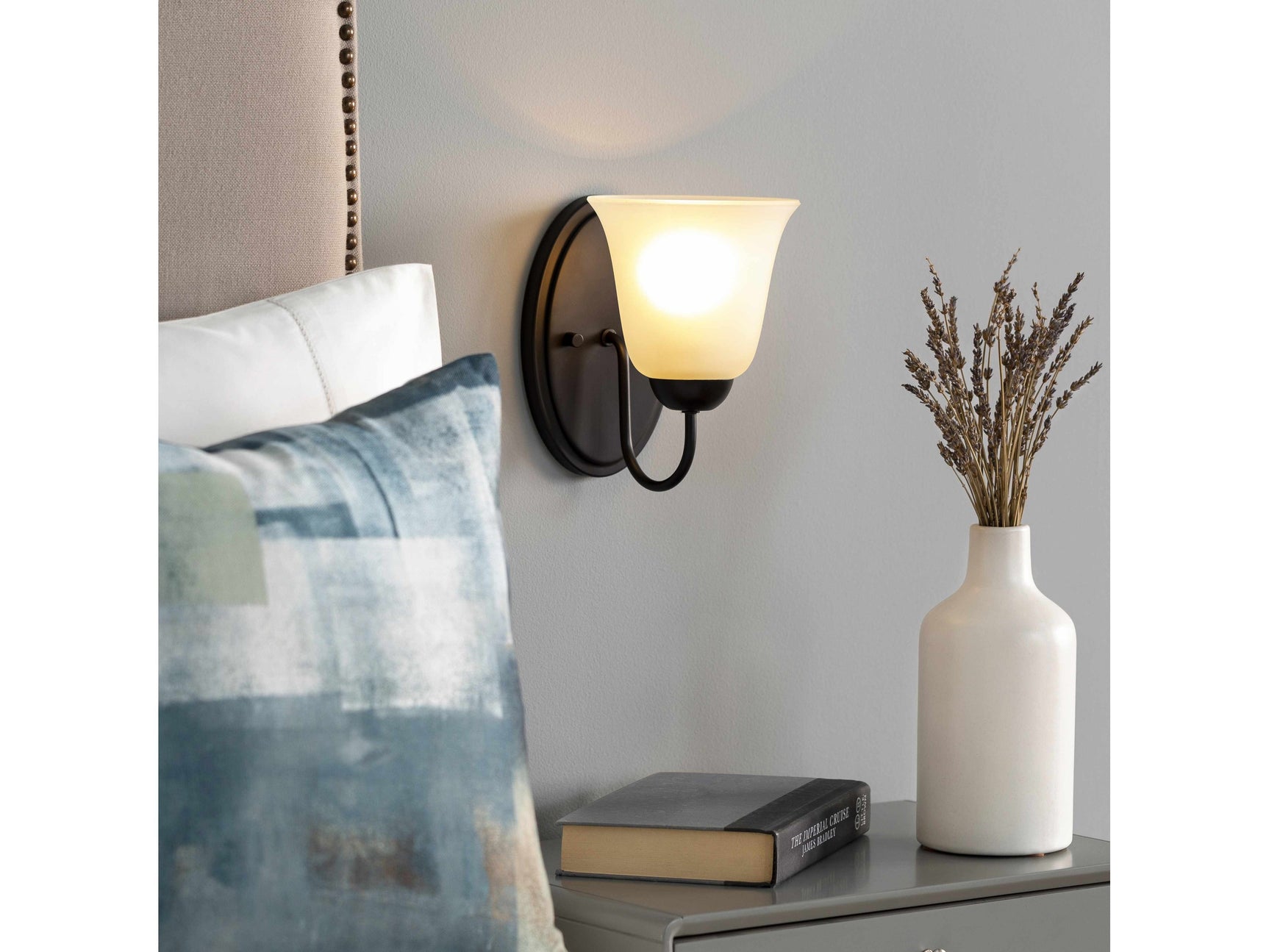 Heysham Black Iron Wall Sconce - Clearance - Ornate Home