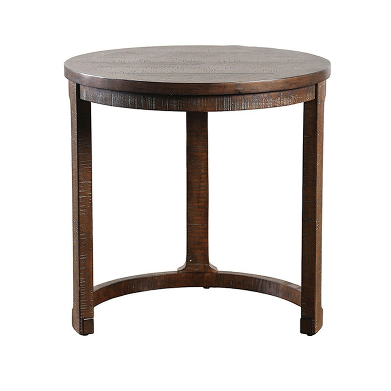 Hickory Distressed Espresso Nesting End Table
