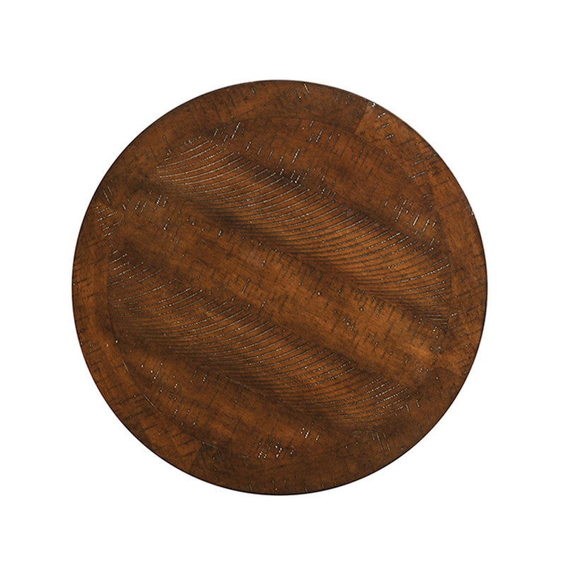 Hickory Distressed Espresso Nesting End Table