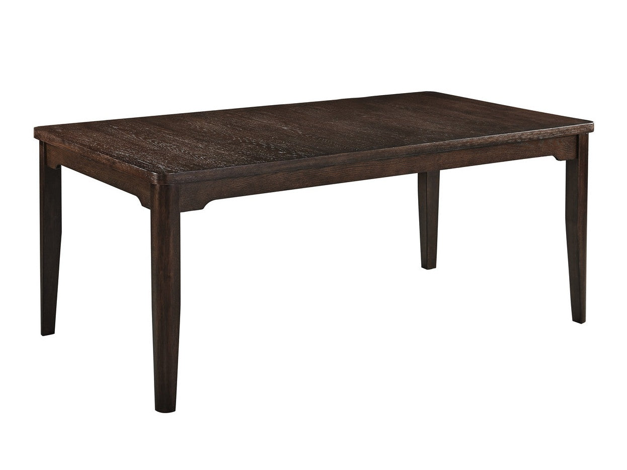 Higgins Dark Oak Dining Table - Ornate Home