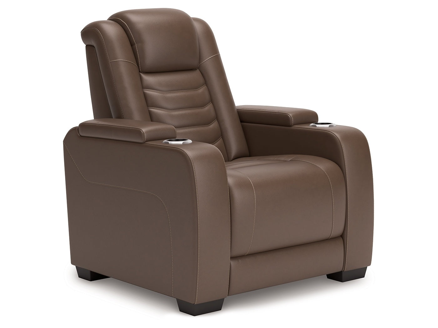 High Impact Tobacco Power Recliner - Ornate Home